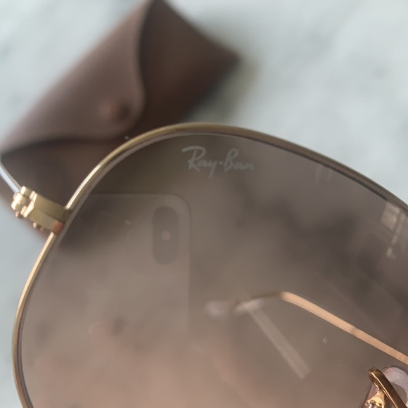 Ray ban gold aviator large - Picture 3 of 5